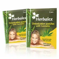 HERBALEX Detoxikační náplasti s konopím 2 kusy