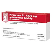 PIRACETAM AL 1200 mg Potahované tablety 30 kusů