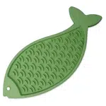 EPIC PET  Lick & Snack pastelová zelená lízací ryba 28 x 11,5 cm