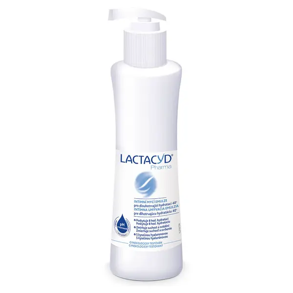 LACTACYD Pharma pro dlouhotrvající hydrataci 40+ 250 ml