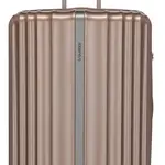 Velký skořepinový kufr na kolečkách Travelite Paros 4w L Cappuccino