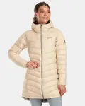 Dámský zateplený kabát kilpi leila-w béžová 42