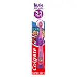 COLGATE Dětský zubní kartáček Little Kids Smiles pro děti ve věku 3-5 let 1ks