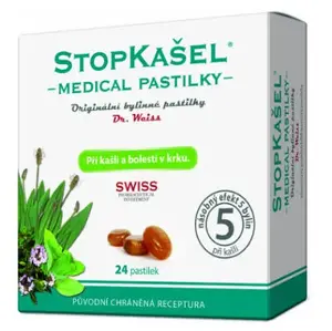 DR. WEISS Stopkašel medical 24 pastilek