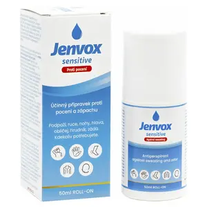JENVOX Sensitive Roll-on Proti pocení a zápachu 50 ml