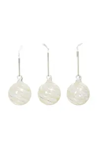 Broste Copenhagen  sada vánočních baněk ze skla 3-pack