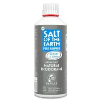 SALT OF THE EARTH Přírodní minerální deodorant Pure Amour Vetiver & Citrus pro muže náhradní náplň 500 ml