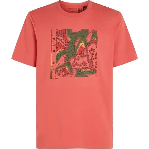 O'Neill TRVLR SERIES Pánské tričko, červená, velikost