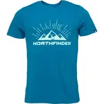 Northfinder BLAZH Pánské tričko, modrá, velikost