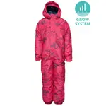 LOAP CUVEN GROW SYSTEM Rostoucí dětská lyžařská kombinéza, růžová, velikost