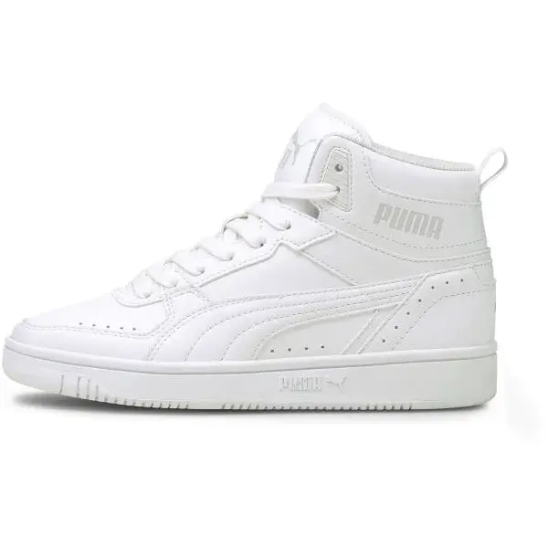 Puma REBOUND JOY JR Juniorské vycházkové boty, bílá, velikost 37.5