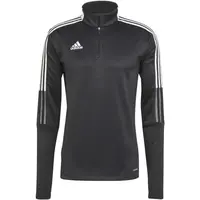 adidas TIRO 21 TOP Pánská fotbalová mikina, černá, velikost XXL