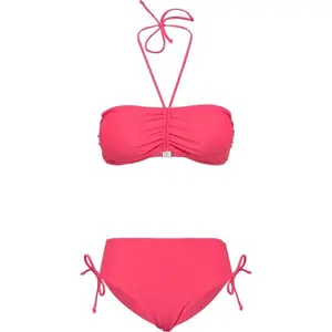 AQUOS NICANA Dámské dvoudílné plavky, růžová, velikost