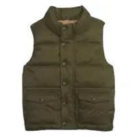 GAP BABY Dětská vesta, khaki, velikost 5Y