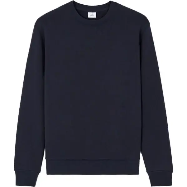 CELIO FESEVEN Pánská mikina, tmavě modrá, velikost