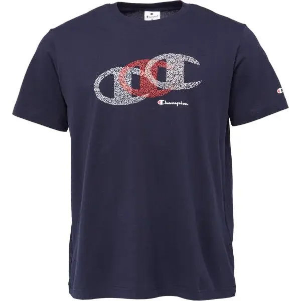 Champion LEGACY Pánské tričko, tmavě modrá, velikost