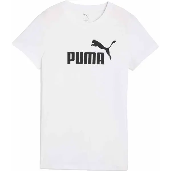Puma ESSENTIALS N0. 1 LOGO TEE Dámské triko, bílá, velikost