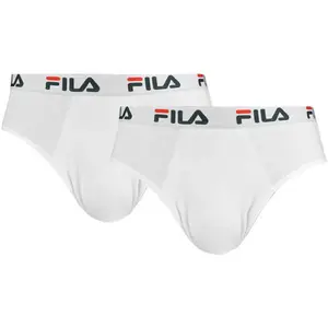 Fila MAN BRIEF 2-PACK Pánské slipy, bílá, velikost