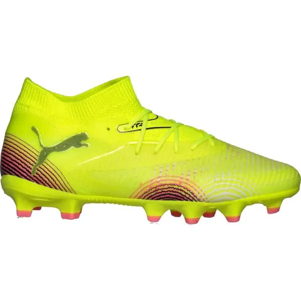 Puma FUTURE 8 PRO FG/AG JR Dětské kopačky, žlutá, velikost 37.5