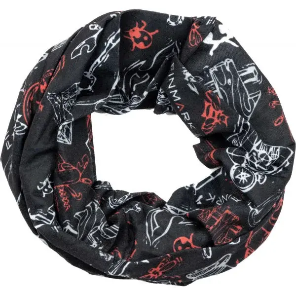 Finmark FS-103 Multifunkční šátek, černá, velikost UNI