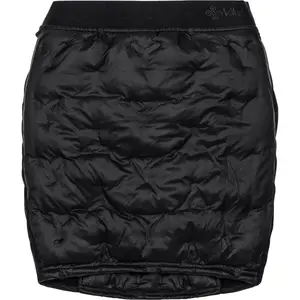 KILPI LIAN Dámská zateplená sukně, černá, velikost