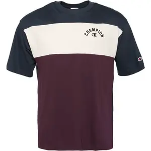 Champion T-SHAPE Pánské tričko, vínová, velikost