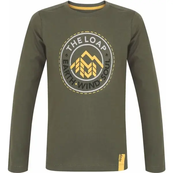 LOAP BILONG Chlapecké triko, zelená, velikost 112-116