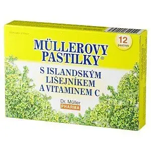 Müllerovy Pastilky S Islandským Lišejníkem 12ks