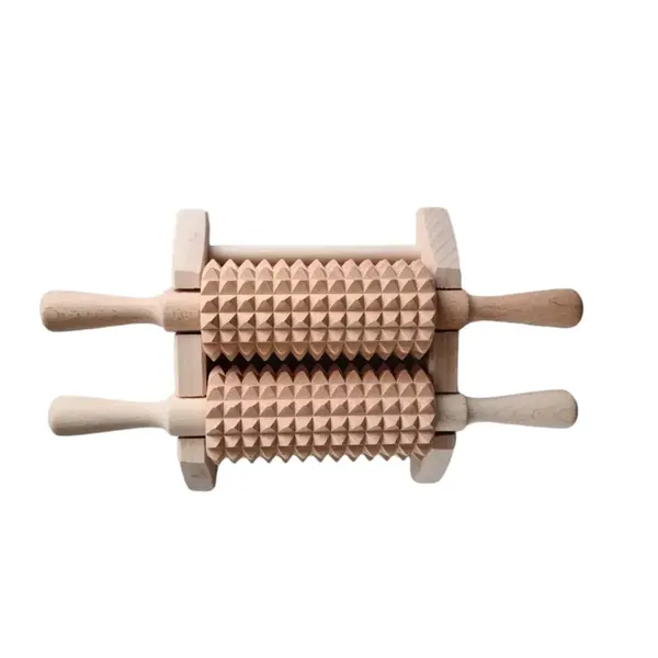 Masážne valčeky drevené MCS-2