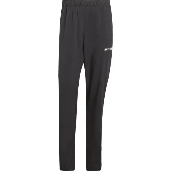 adidas MULTI ESSENTIALS PANTS Pánské turistické kalhoty, černá, velikost