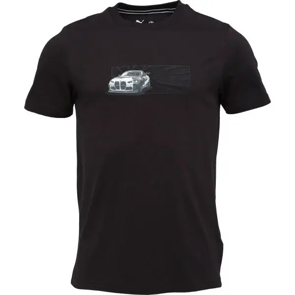 Puma BMW M MOTORSPORT CAR GRAPHIC TEE Pánské triko, černá, velikost