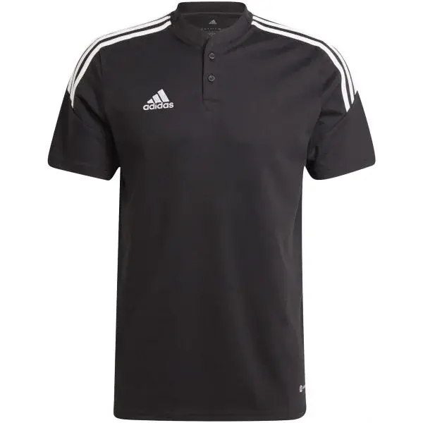 adidas CONDIVO 22 POLO SHIRT Pánské polo tričko, černá, velikost