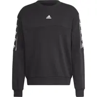adidas BRAND LOVE SWEATSHIRT Pánská mikina, černá, velikost XXL