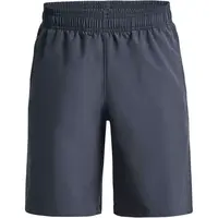 Under Armour WOVEN GRAPHIC SHORTS Chlapecké kraťasy, tmavě šedá, velikost M