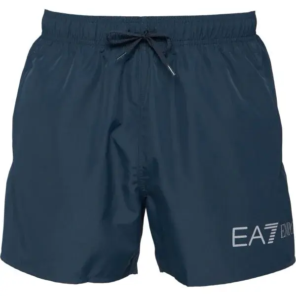 EA7 WATER SPORTS Pánské plavecké šortky, tmavě modrá, velikost