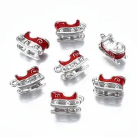 Alloy Enamel Pendants