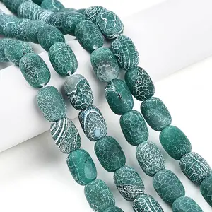 Natural Weathered Agate Beads Strands