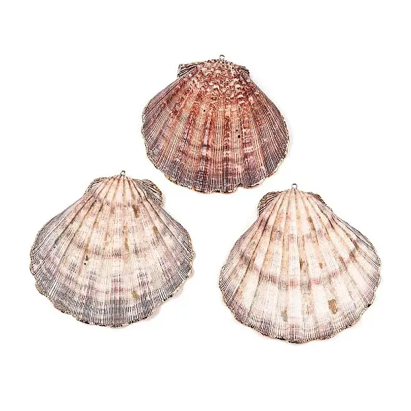 Electroplate Sea Shell Big Pendants