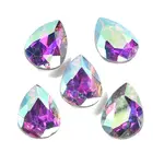 Pointed Back Glass Rhinestone Cabochons
