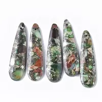 Synthetic Regalite/Imperial Jasper/Sea Sediment Jasper Pendants