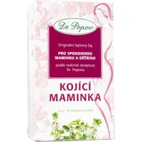 Dr. Popov Originální bylinný čaj Kojící maminka bylinný čaj pro podporu kojení 20 ks