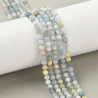 Natural Aquamarine Beads Strands