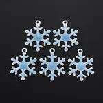 Spray Painted Alloy Enamel Pendants