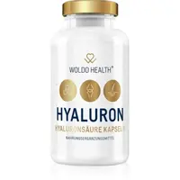 WoldoHealth® Hyaluron kapsle s kyselinou hyaluronovou, zinkem a biotinem 90 cps