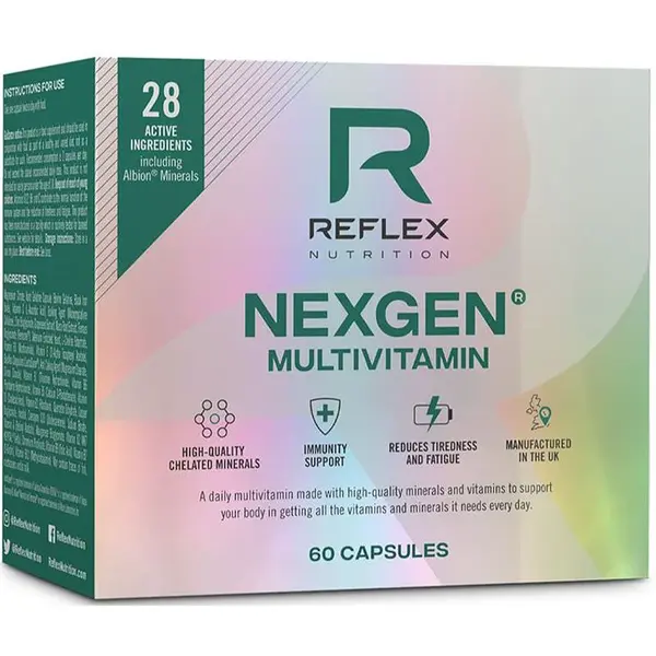 Reflex Nutrition Nexgen® Multivitamin kapsle s multivitamínovým komplexem 50 g