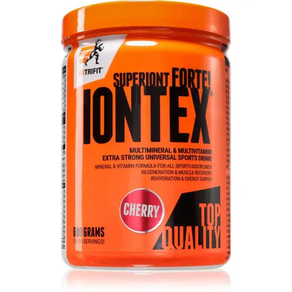 Extrifit Iontex Forte rehydratační iontový nápoj v prášku příchuť Cherry 600 g