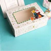 Rectangle Paper Bakery Bakery Boxes with Window