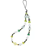 Resin Beaded Mobile Phone Lanyard Wrist Strap