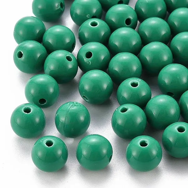 Opaque Acrylic Beads