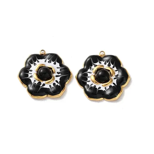 Dyed Natural White Jade Pendants